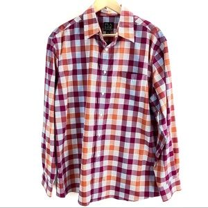 Jos. A Bank Traveler’s Collection Checkered Shirt